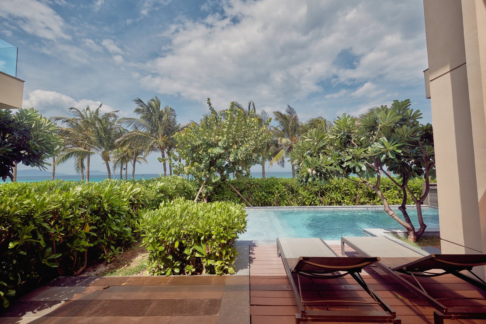 Beachfront bedroom