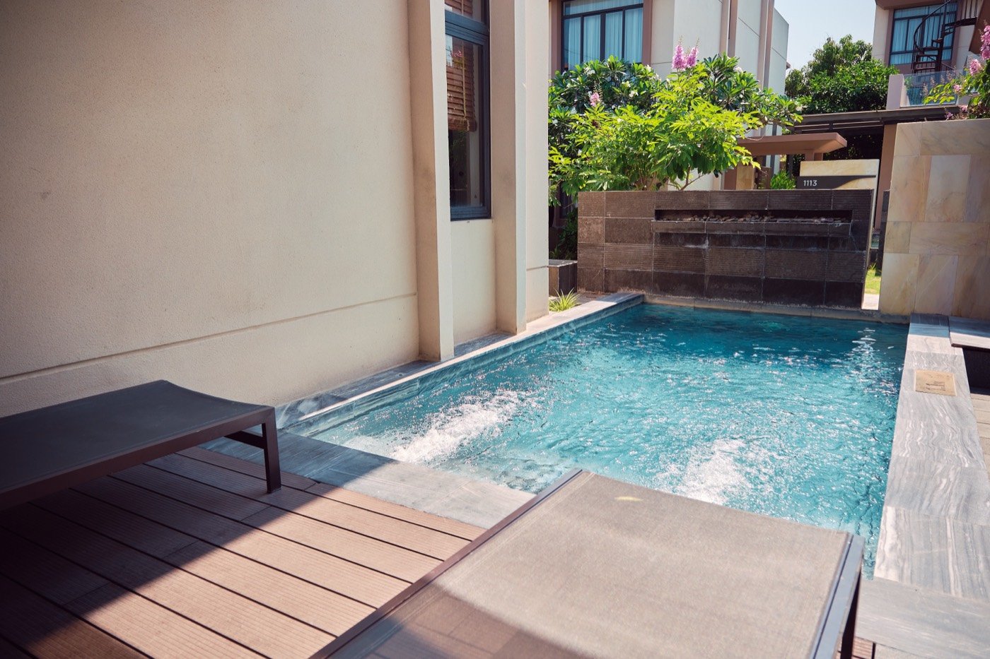 Plunge pool of a Superior Pool Villa