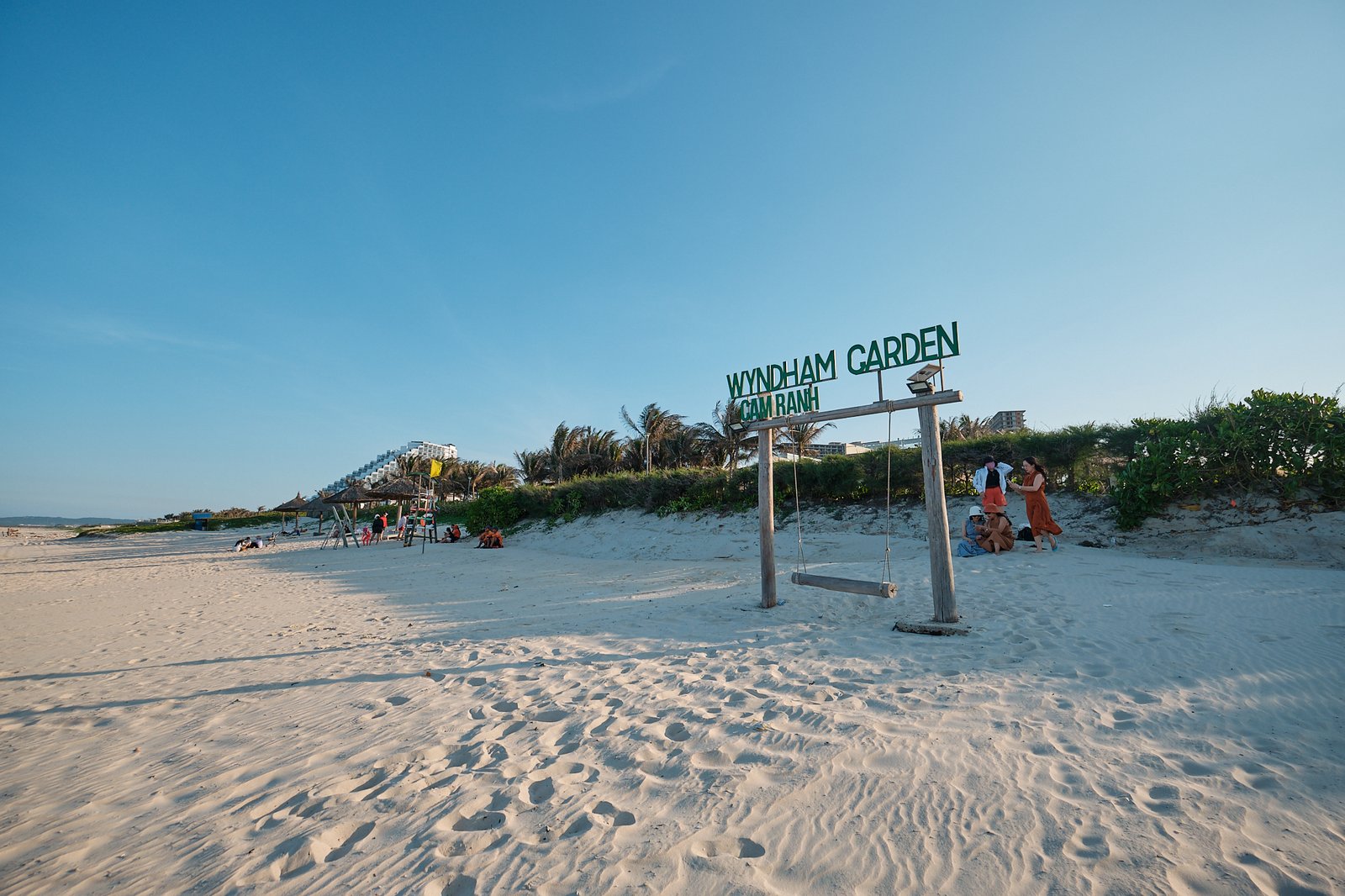 Tropical garden at Sunrise Pool Villa