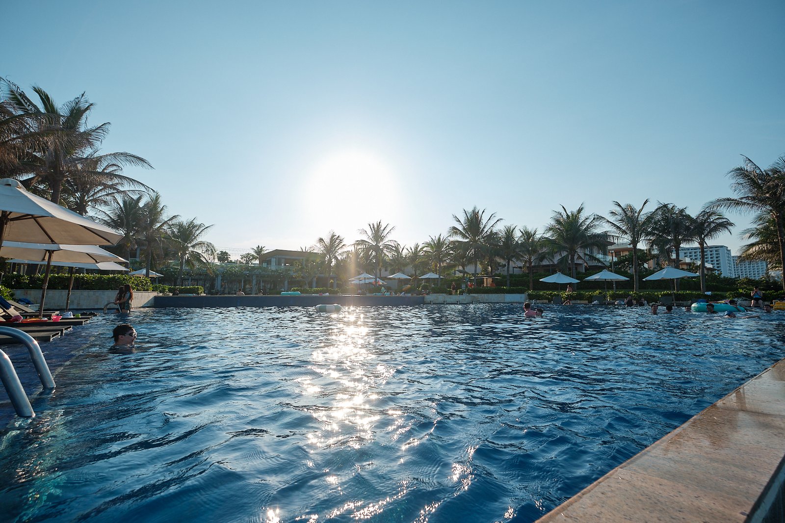 Private pool at Sunrise Pool Villa Cam Ranh