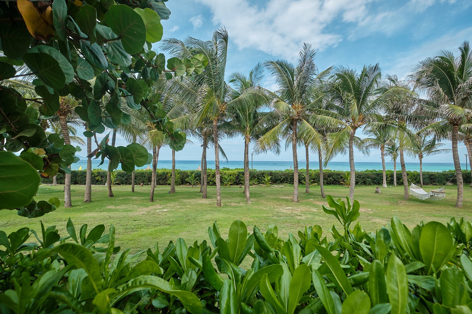 Private pool villa exterior at Sunrise Pool Villa Cam Ranh
