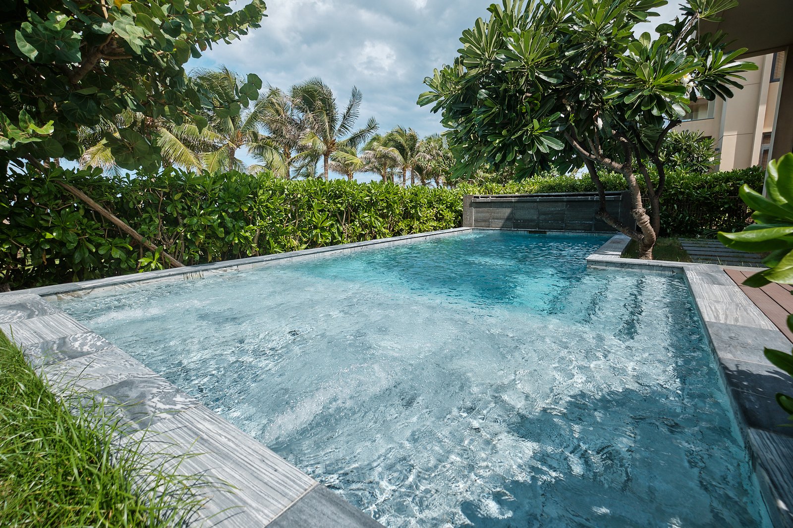 Beachfront villa living room Cam Ranh